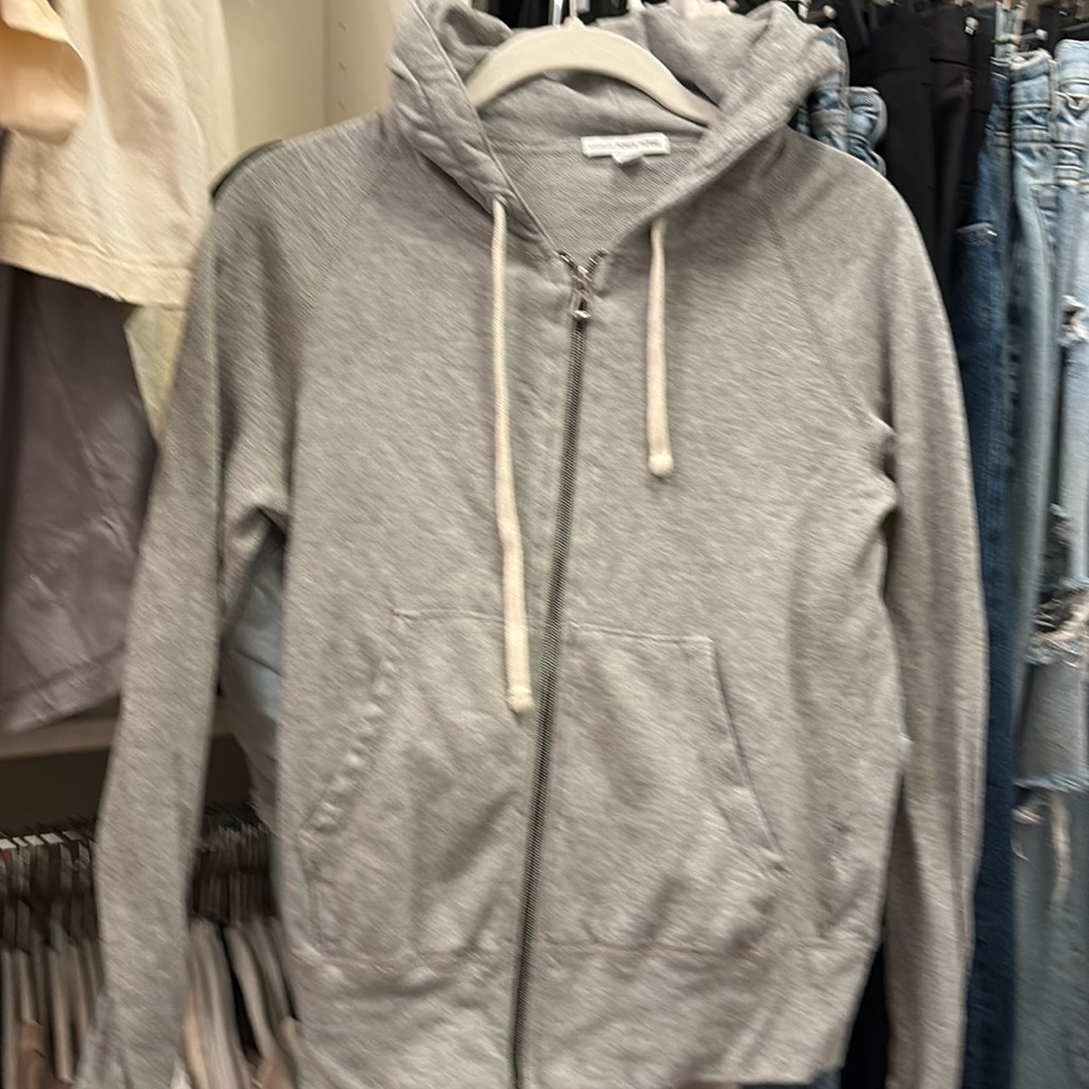 Beautiful James perse sweatshirt zip up hoodie